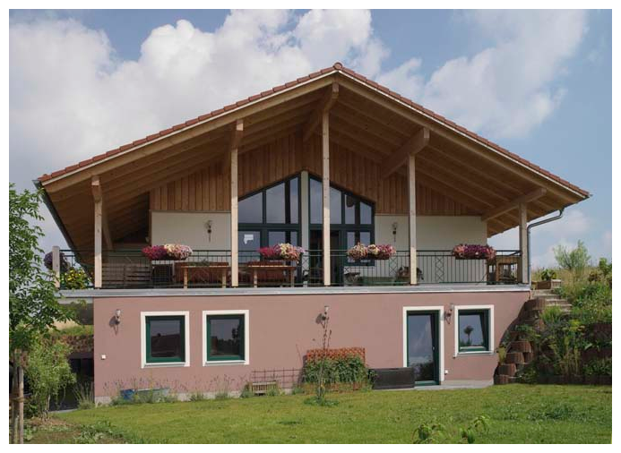Moser Holzbau Rahmenhaus | Außenansicht