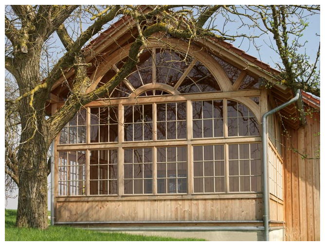 Rahmenhaus Salettl von Moser Holzbau | Außenansicht