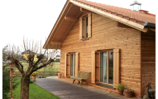 Moser Holzbau Blockhaus | Außenansicht