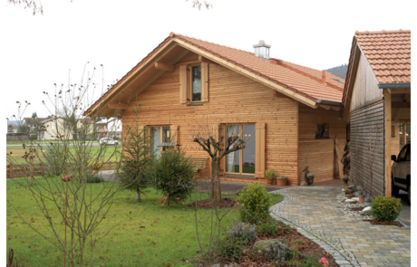 Moser Holzbau Blockhaus | Außenansicht