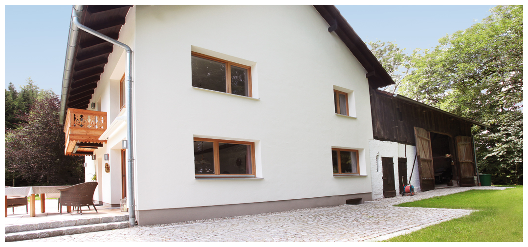 Blockhaus Zimmersanierung und Umbau von Moser Holzbau | Außenansicht