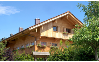 Moser Holzbau Blockhaus | Außenansicht