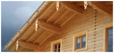 Moser Holzbau Blockhaus Dachgestaltung