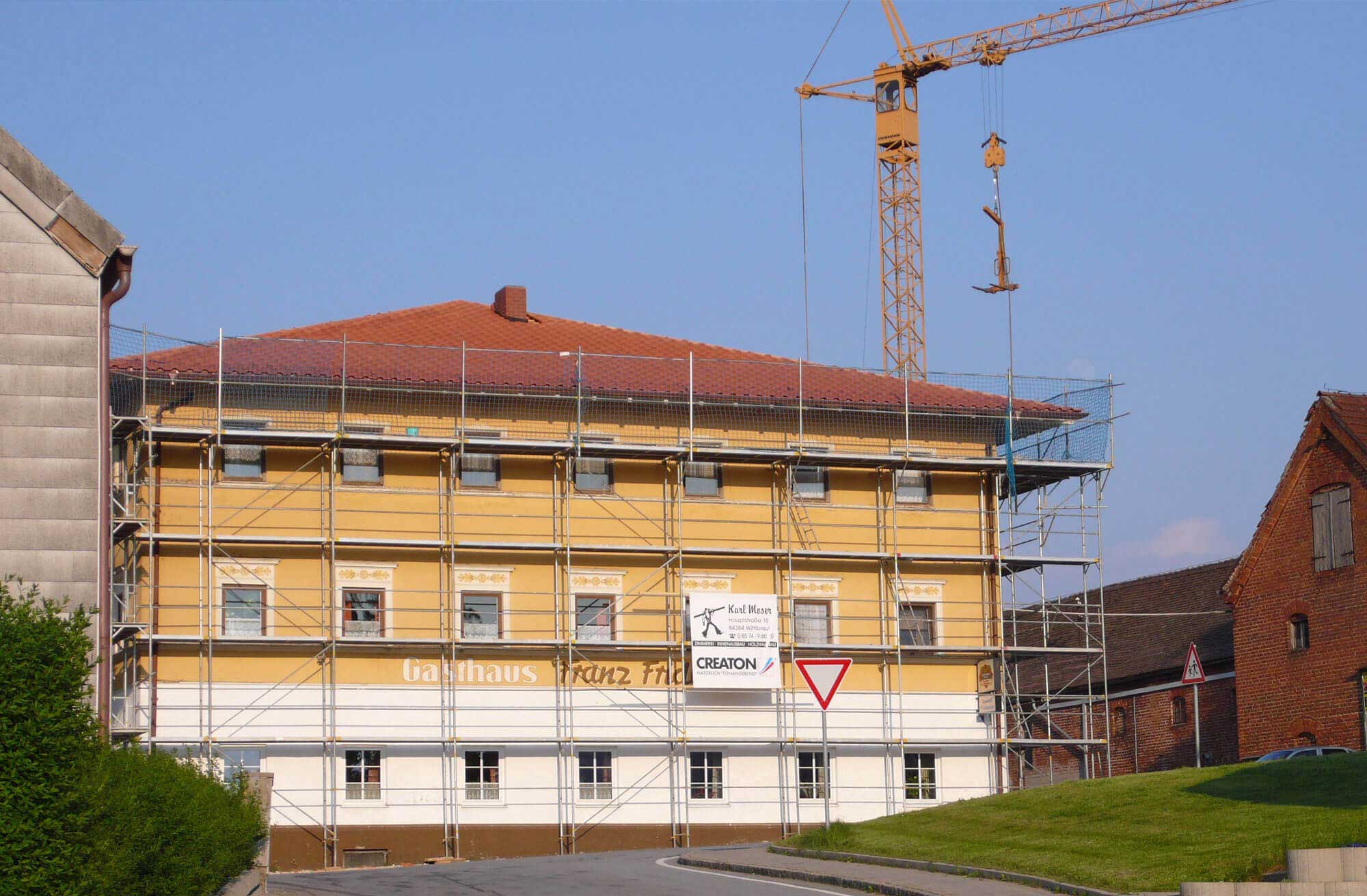 Moser Holzbau Dachsanierungsarbeiten