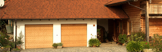 Doppelgarage aus Holz von Moser Holzbau