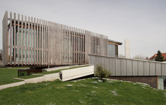Moser Holzbau Massivholzhaus | Außenansicht
